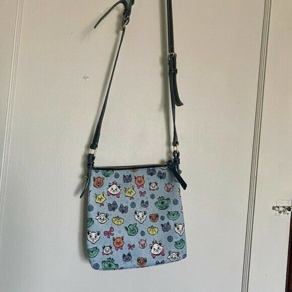 Dooney & Bourke Bags Dooney Bourke Disney Cats Blue Crossbody Purse Poshmark